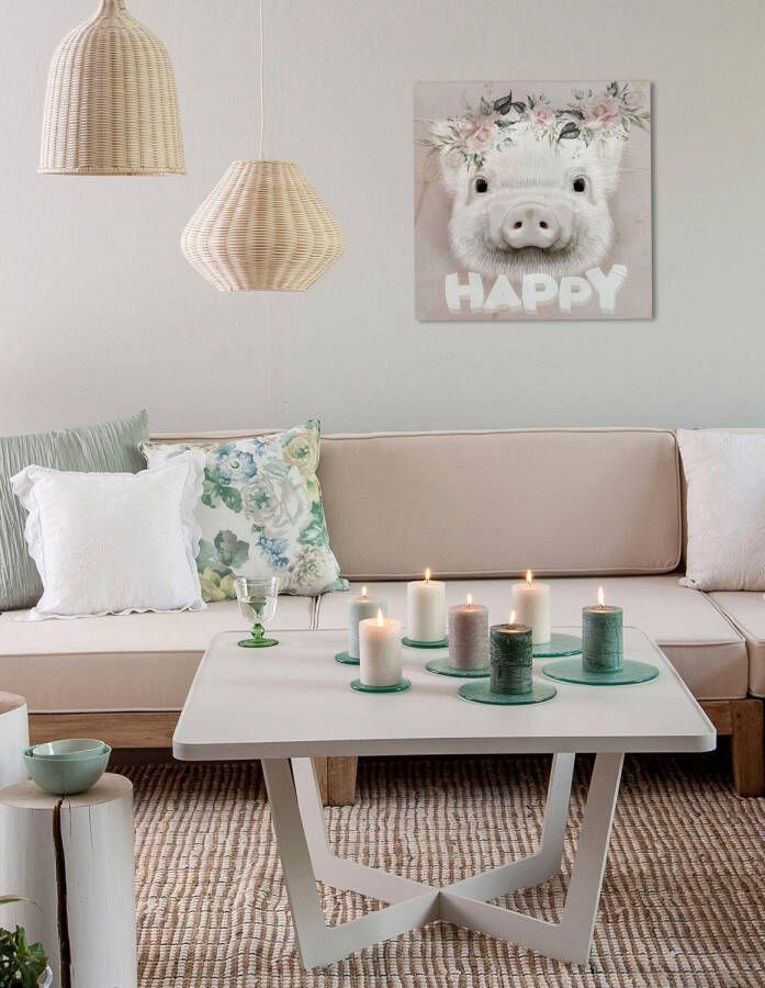 queence Artprint op linnen Abilou Premium canvasstof handgemaakt in Duitsland (1 stuk)