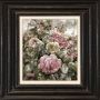 Queence Artprint op linnen Bloemen Premium canvasstof handgemaakt in Duitsland 40x40cm - Thumbnail 1