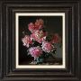 Queence Artprint op linnen Bloemen Premium canvasstof handgemaakt in Duitsland 40x40cm - Thumbnail 1