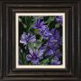 Queence Artprint op linnen Bloemen Premium canvasstof handgemaakt in Duitsland 40x40cm - Thumbnail 1