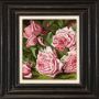 Queence Artprint op linnen Bloemen Premium canvasstof handgemaakt in Duitsland 40x40cm - Thumbnail 1