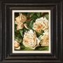 Queence Artprint op linnen Bloemen Premium canvasstof handgemaakt in Duitsland 40x40cm - Thumbnail 1