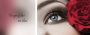 Queence Artprint op linnen Eyes Premium canvasstof handgemaakt in Duitsland uitspraak 2-delige set (set) - Thumbnail 1