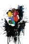 Queence Artprint op linnen Kunstwerk Premium canvasstof handgemaakt in Duitsland - Thumbnail 1