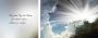 Queence Artprint op linnen Mooiste dag van het leven Premium canvasstof handgemaakt in Duitsland citaat 2-delige set (set) - Thumbnail 1