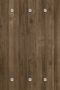 Queence Kapstok Hout-look met 6 haken 80 x 120 cm - Thumbnail 1