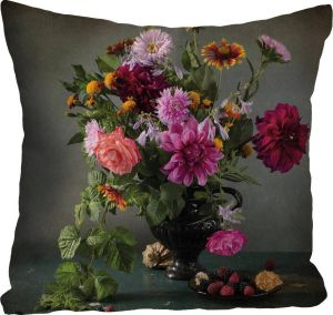 Queence Sierkussen Bos bloemen (1 stuk)