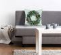 Queence Sierkussen Isabel Kussenhoes kerstkrans feestelijk kerst decoratief (1 stuk) - Thumbnail 1