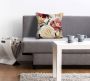 Queence Sierkussen Larissa Kussenhoes bloemen bloesems floraal ontwerp natuurmotief zacht kleurrijk (1 stuk) - Thumbnail 1