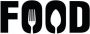 Queence Sierobject voor aan de wand FOOD Stalen bord blikken bord spreuk grappig wanddecoratie retro 20x30cm - Thumbnail 1