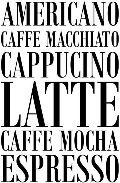 Queence Sierobject voor aan de wand Koffie cappuccino expresso ...