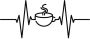 Queence Sierobject voor aan de wand Koffie Stalen bord blikken bord spreuk grappig wanddecoratie retro 20x30cm - Thumbnail 1