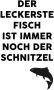 Queence Sierobject voor aan de wand Vis Stalen bord blikken bord spreuk grappig wanddecoratie retro 20x30cm - Thumbnail 1