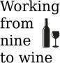 Queence Sierobject voor aan de wand Wine Stalen bord blikken bord spreuk grappig wanddecoratie retro 20x30cm - Thumbnail 1