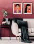 Queence Wanddecoratie Ajosch HD premium posterdruk incl. houten lijst (2 stuks) - Thumbnail 1