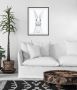 Queence Wanddecoratie Aleksi HD premium posterdruk incl. houten lijst (1 stuk) - Thumbnail 1