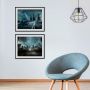 Queence Wanddecoratie Apocalyps HD premium posterdruk incl. houten lijst (1 stuk) - Thumbnail 1