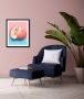Queence Wanddecoratie Bennet HD premium posterdruk incl. houten lijst (1 stuk) - Thumbnail 1