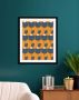 Queence Wanddecoratie Rüdiger HD premium posterdruk incl. houten lijst (1 stuk) - Thumbnail 1