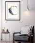 Queence Wanddecoratie Letter c HD premium posterdruk incl. houten lijst (1 stuk) - Thumbnail 1