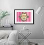 Queence Wanddecoratie Champagne HD premium posterdruk incl. houten lijst (1 stuk) - Thumbnail 1