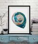 Queence Wanddecoratie Lukas HD premium posterdruk incl. houten lijst (1 stuk) - Thumbnail 1
