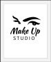 Queence Wanddecoratie Make up Studio HD premium posterdruk incl. houten lijst - Thumbnail 1