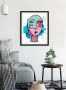 Queence Wanddecoratie Marlick HD premium posterdruk incl. houten lijst (1 stuk) - Thumbnail 1