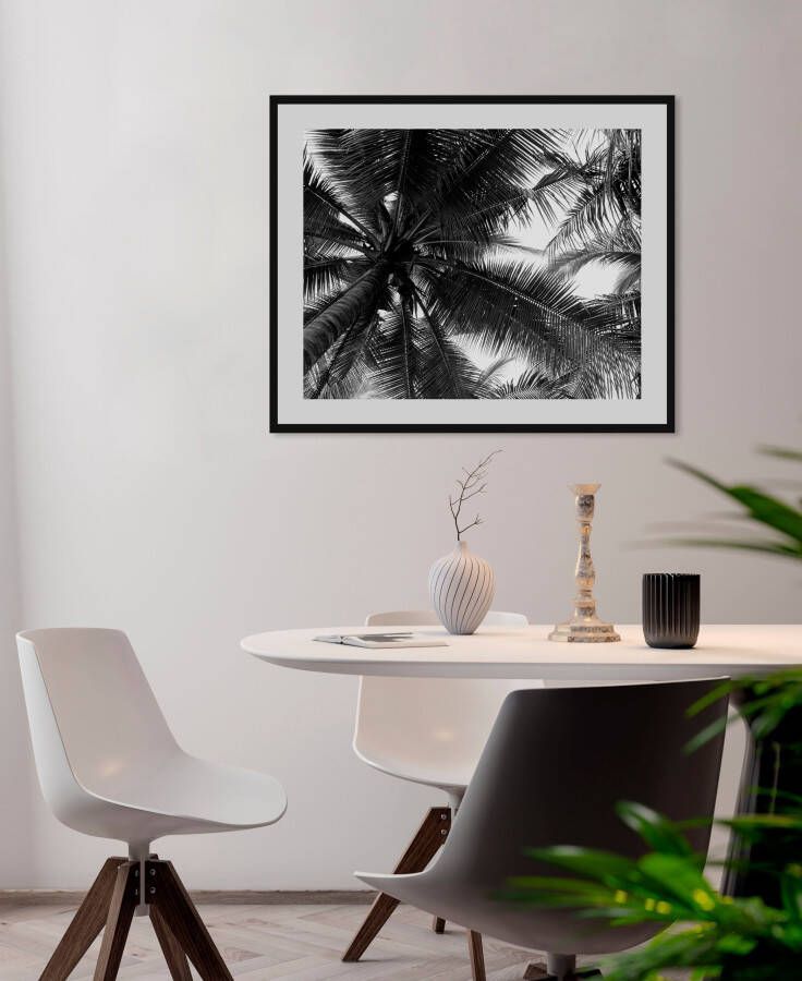 queence Wanddecoratie Mary HD premium posterdruk incl. houten lijst (1 stuk)