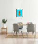 Queence Wanddecoratie MATTIS HD premium posterdruk incl. houten lijst (1 stuk) - Thumbnail 1