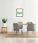 Queence Wanddecoratie Maurice HD premium posterdruk incl. houten lijst (1 stuk) - Thumbnail 1