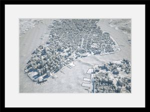 Queence Wanddecoratie Miniatuur (1 stuk)