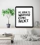 Queence Wanddecoratie Next HD premium posterdruk incl. houten lijst - Thumbnail 1