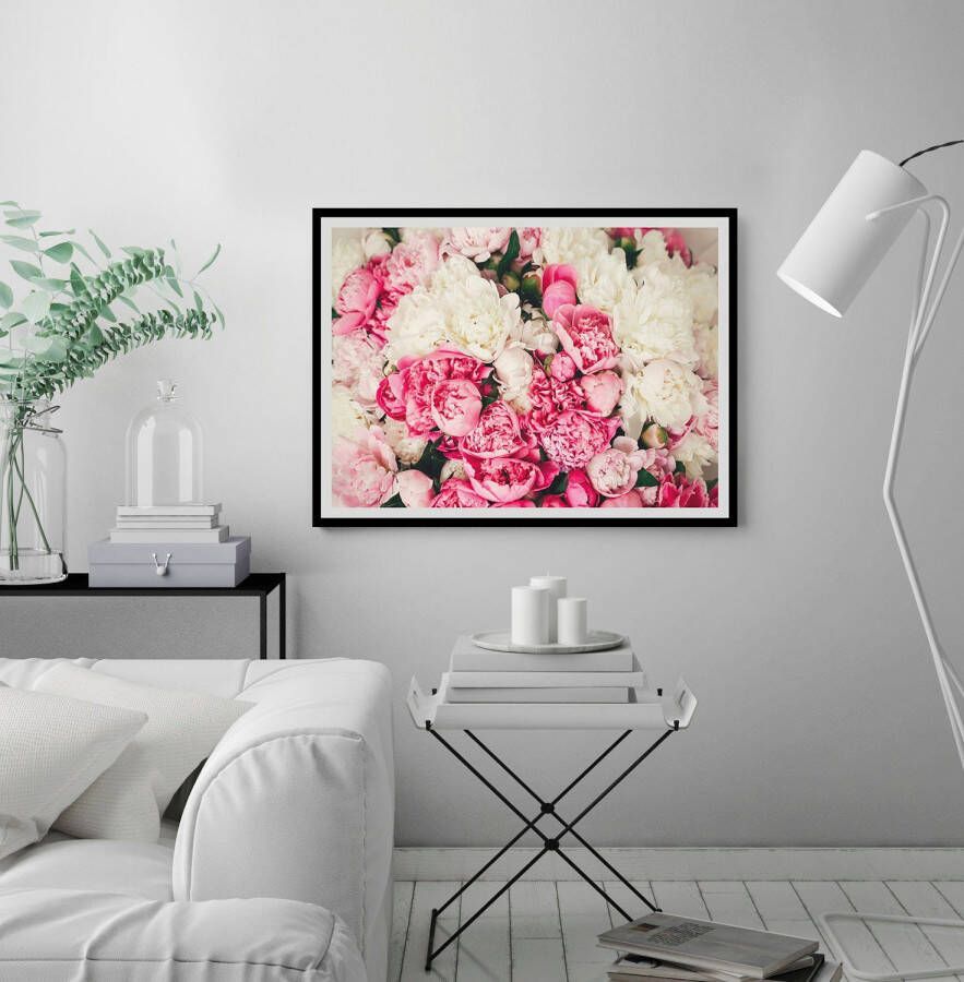 Queence Wanddecoratie Ruth HD premium posterdruk incl. houten lijst (1 stuk)