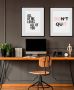 Queence Wanddecoratie Sam Smith HD premium posterdruk incl. houten lijst (1 stuk) - Thumbnail 1