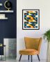 Queence Wanddecoratie Sammy HD premium posterdruk incl. houten lijst (1 stuk) - Thumbnail 1