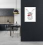 Queence Wanddecoratie Sigrid HD premium posterdruk incl. houten lijst (1 stuk) - Thumbnail 1