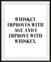 Queence Wanddecoratie Whiskey HD premium posterdruk incl. houten lijst (1 stuk) - Thumbnail 1