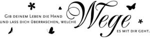 Queence Wandfolie 120 x 30 cm