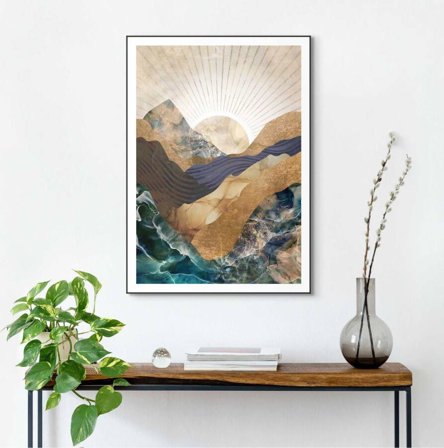 Reinders! Artprint met lijst Autumn Mountains