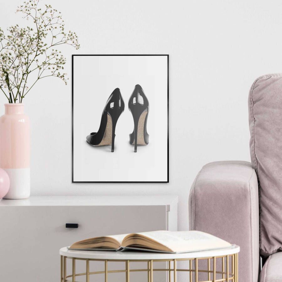 Reinders! Artprint met lijst Catwalk Heels