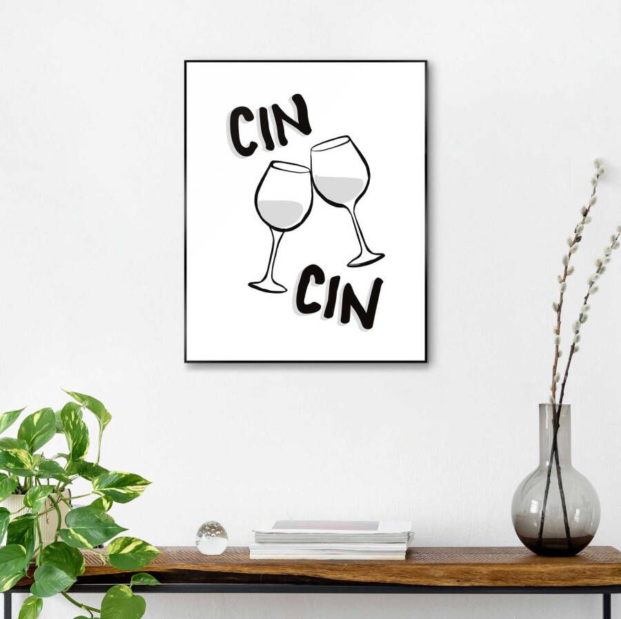 Reinders! Artprint met lijst Cin