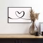 Reinders! Artprint met lijst Heart Lines - Thumbnail 1