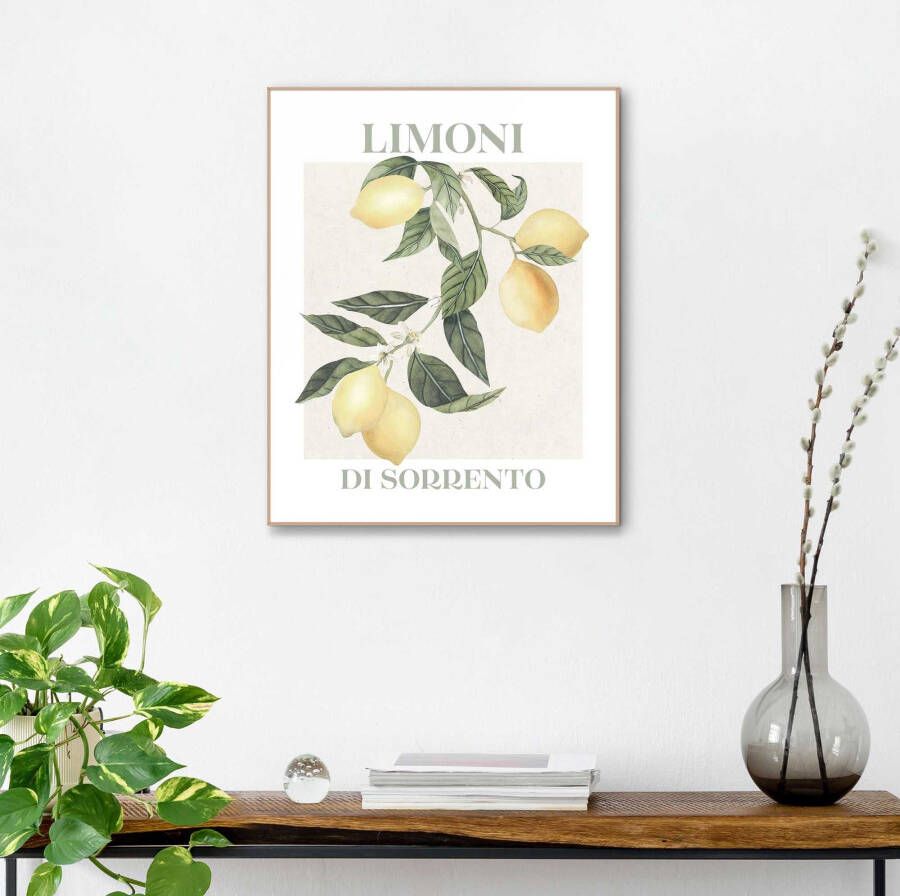 Reinders! Artprint met lijst Limoni