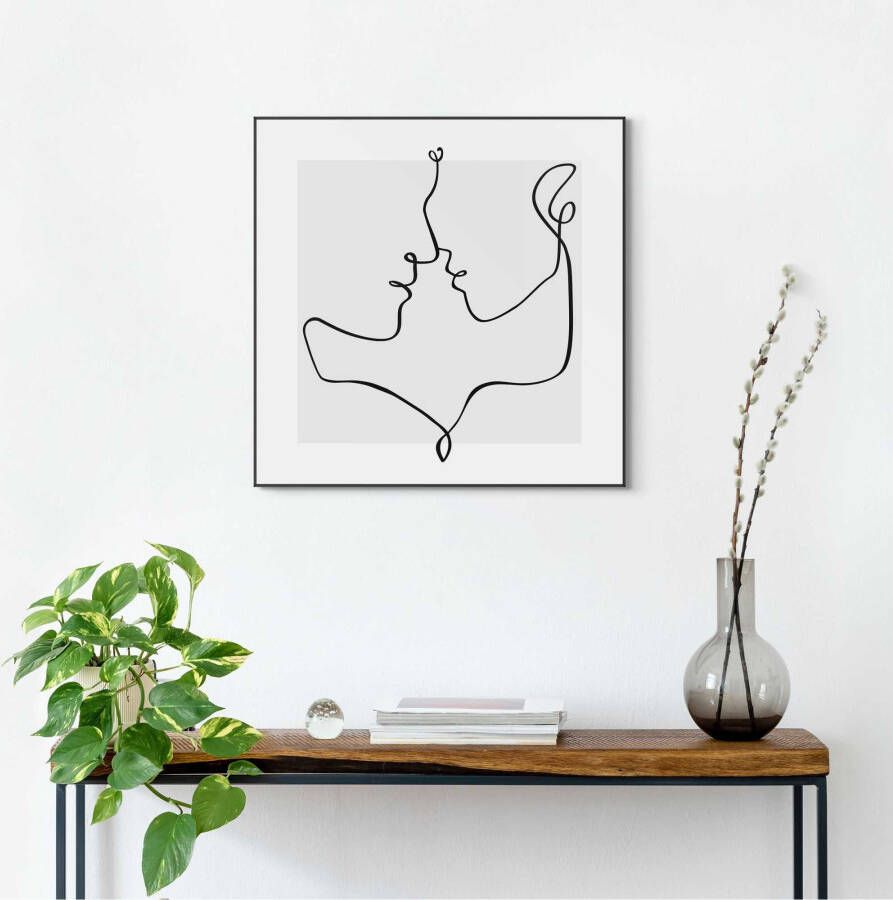 Reinders! Artprint met lijst Love Lines