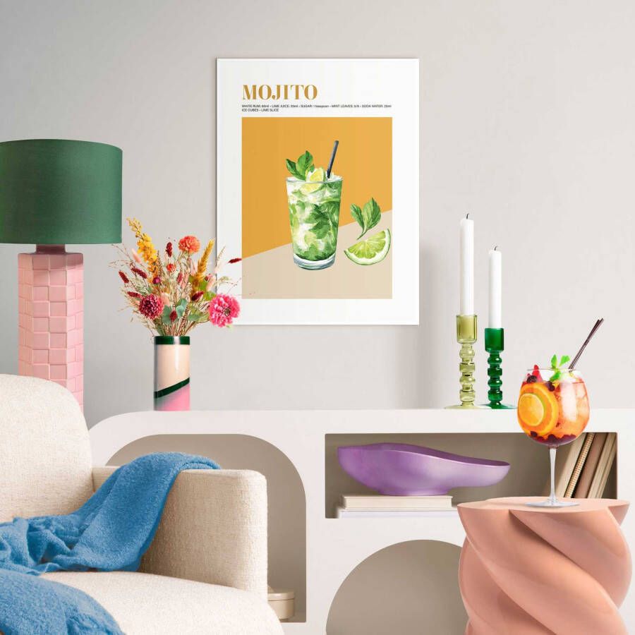 Reinders! Artprint met lijst Mojito