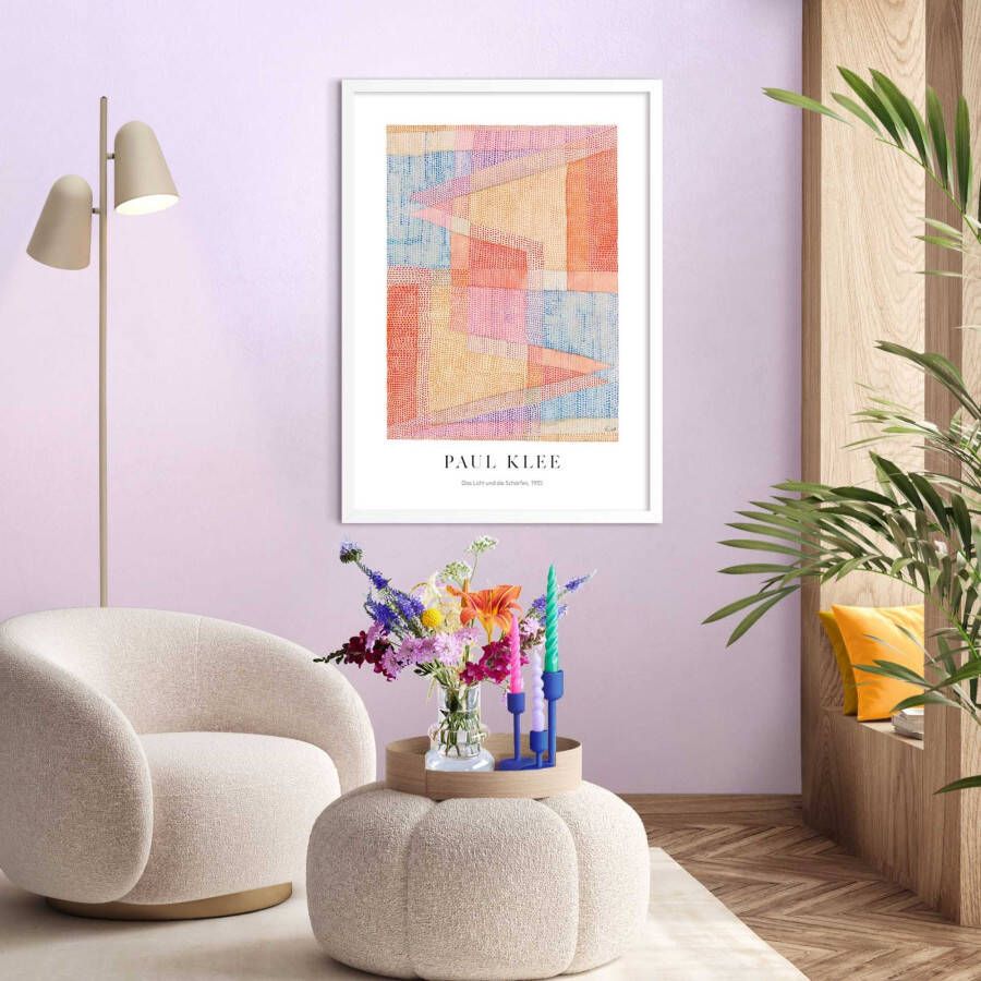 Reinders! Artprint met lijst Paul Klee Triangles