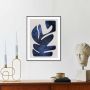 Reinders! Artprint met lijst Resemblance Blue - Thumbnail 1