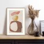 Reinders! Artprint met lijst Watercoloured Stones - Thumbnail 1