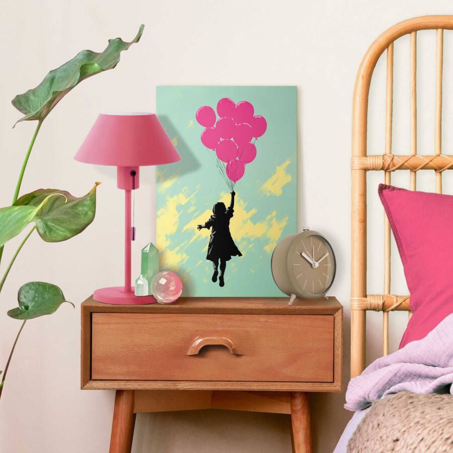 Reinders! Artprint op linnen Balloons Up